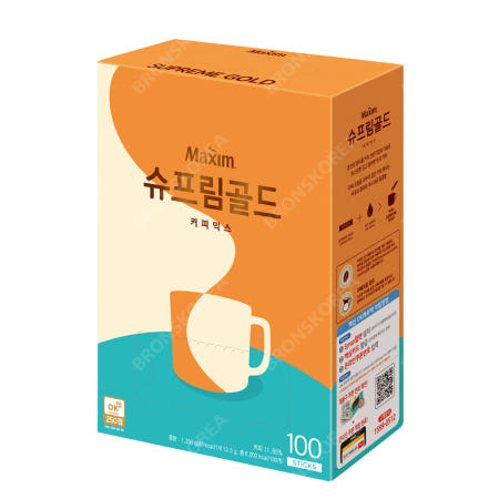 동서 맥심 슈프림골드 커피믹스 100T