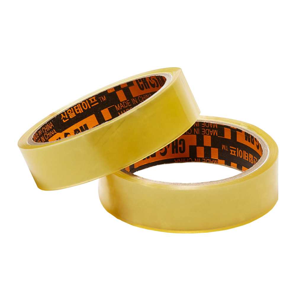 신일 박스테이프 80M 택배 포장용 OPP 투명테이프 경포장 40개 수성