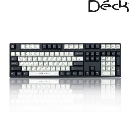 덱키보드 CBL-108XN 덱헤슘 거북선 블랙에디션 (적축)