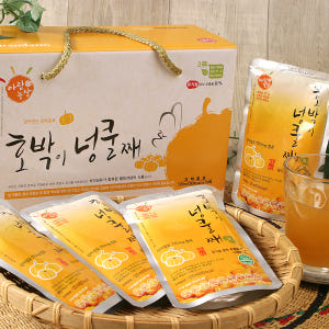 (아람농장) 호박이 넝쿨째 늙은 호박즙 15개입 맛있게 먹은 솔직 후기 - 상품 이미지 2