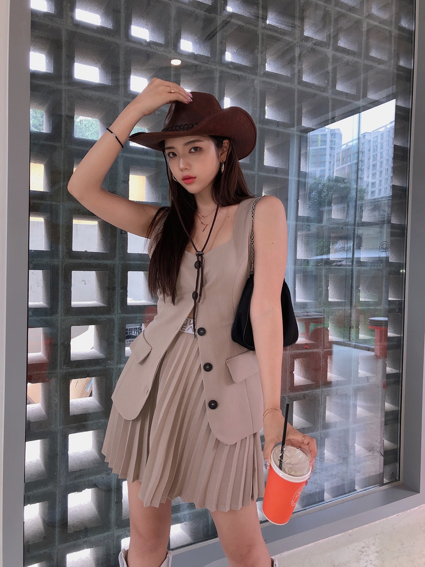 웨스턴 카우보이 페도라 모자 2color 상세 이미지 18