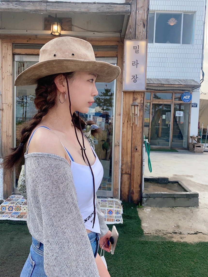 웨스턴 카우보이 페도라 모자 2color 상세 이미지 40