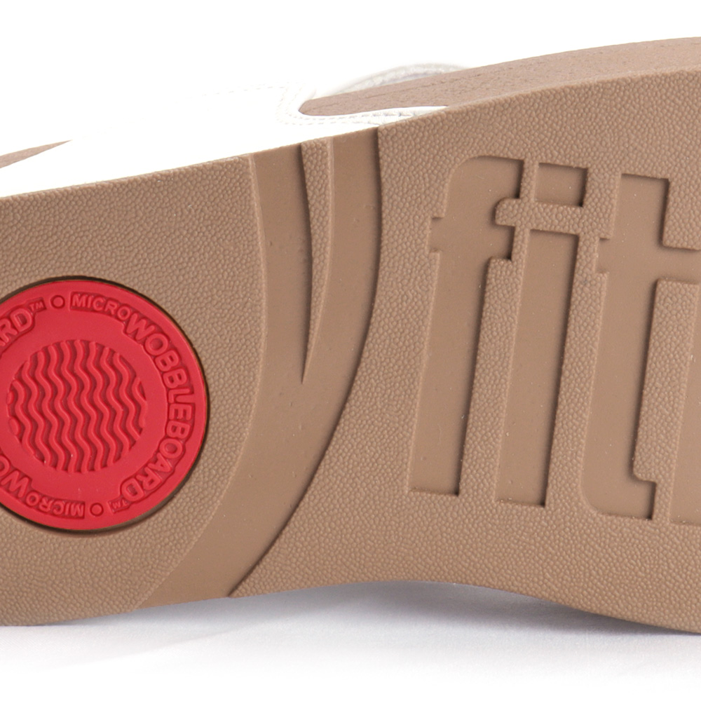 핏플랍 루루 레더 토포스트 슬리퍼 화이트 I88-024