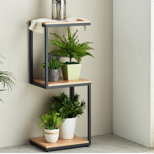 화분테이블 모듈 높은 사이드테이블 장식테이블 소파 보조 디자인 협탁 선반 쇼파 뒤 책장