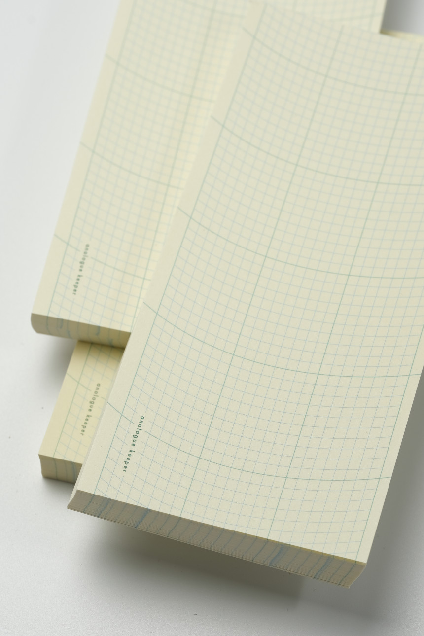 Analogue Keeper Oval Grid Memo Pad (4 options)