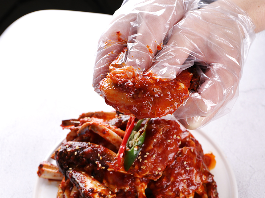 넉넉수산 정희정 양념게장 1kg 100% 국내산 절단꽃게 무침꽃게 - 상세 이미지 4