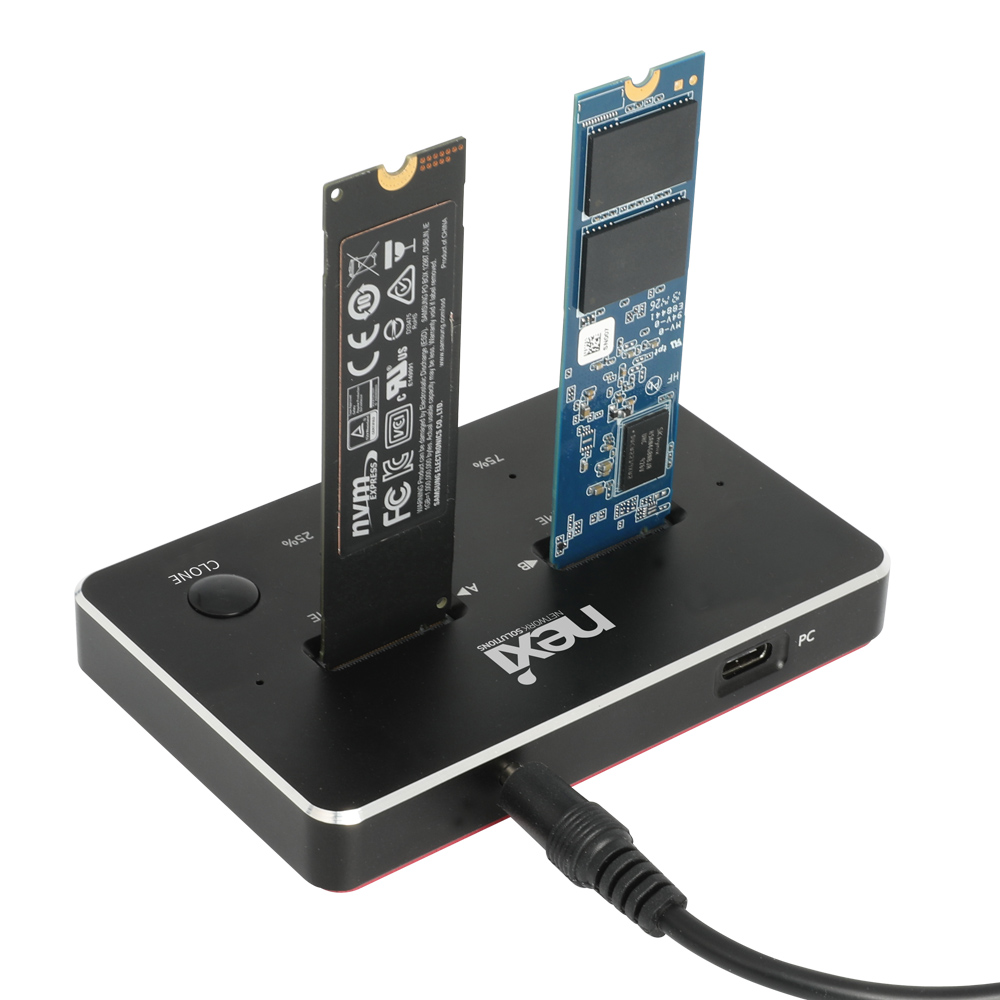 NVMe 듀얼 SSD 도킹스테이션 이미지 6