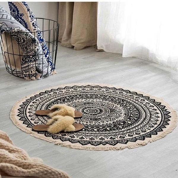 페르시안카페트 원형북유럽카페트 빈티지러그 원룸러그