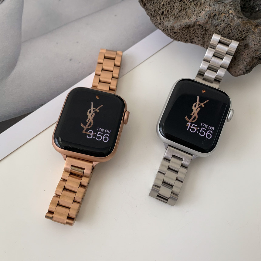 스마트워치 메탈 스트랩 베젤링 필름 워치 38mm 40mm 41mm 밴드 13종 모음 상세 이미지 56