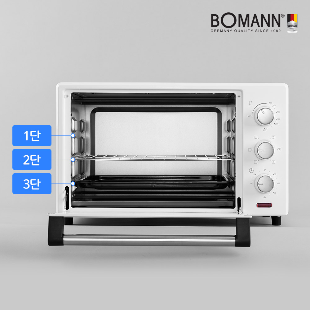 보만 23L 에어프라이어 오븐 화이트 AO2360W