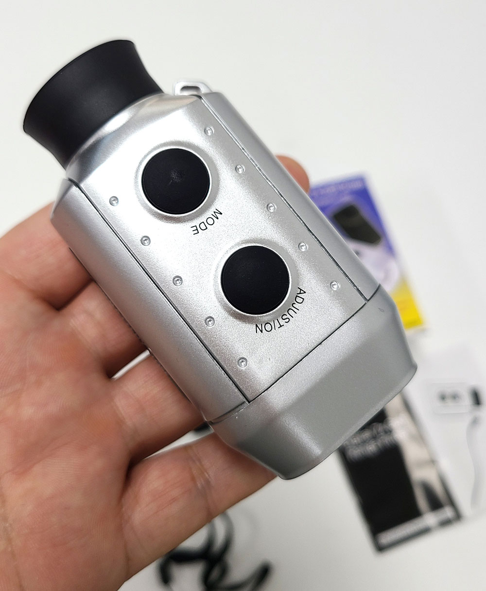 측정거리 850M 7X18 광학 디지털 GPS 레이저 골프 거리 측정기