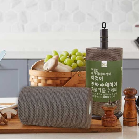 홈블리 수세미 캠핑용수세미 뜯어쓰는수세미 명품 - 상세 이미지 3