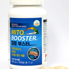 미토부스터 [코엔자임Q10, 비타민, 미네랄 함유제품] (동충하초(부원료)500mg)