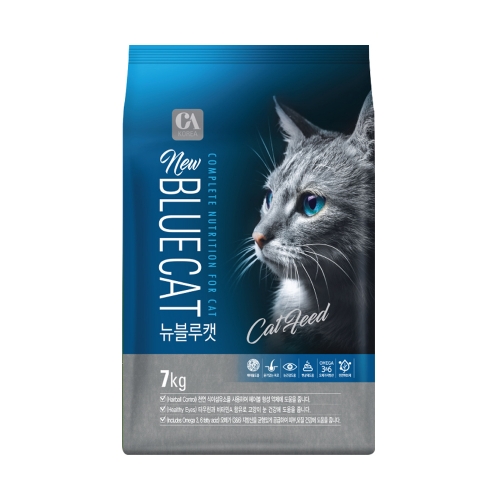 길고양이 고양이 변비 사료 대용량 뉴블루캣 7kg