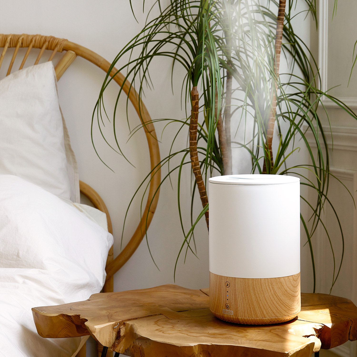 코드26 필터없는 원룸 사무실 휴대용 탁상용 책상 미니 무드등 가습기 A1800WO