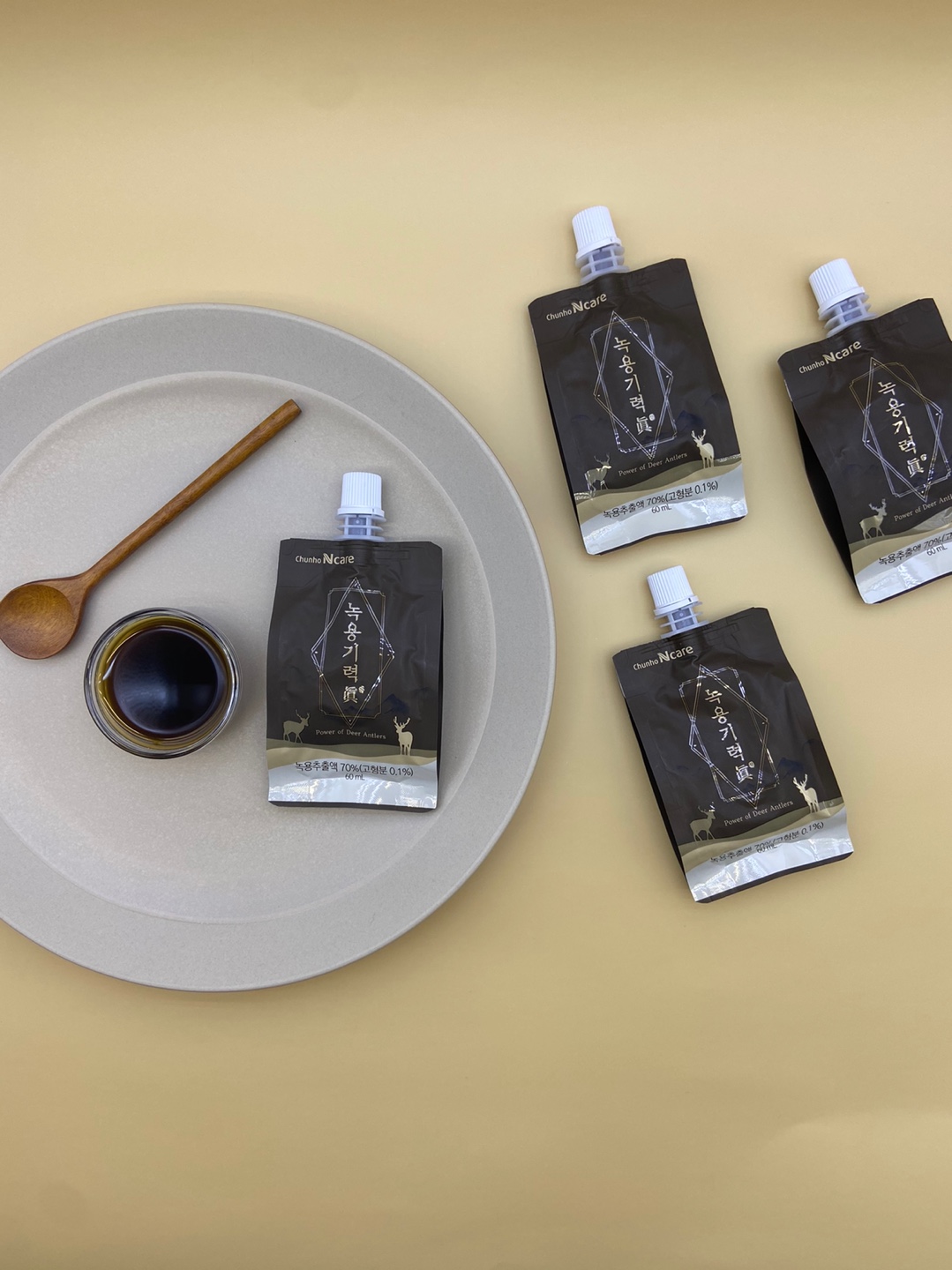 천호엔케어 녹용진액 녹용기력진 60ml 30개x2박스 - 상세 이미지 2