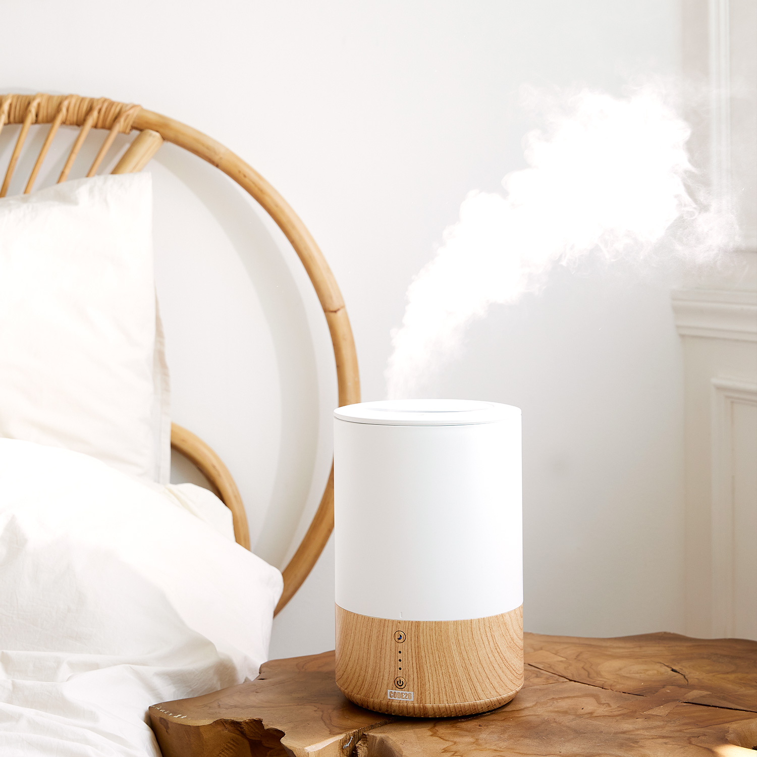 코드26 필터없는 원룸 사무실 휴대용 탁상용 책상 미니 무드등 가습기 A1800WO