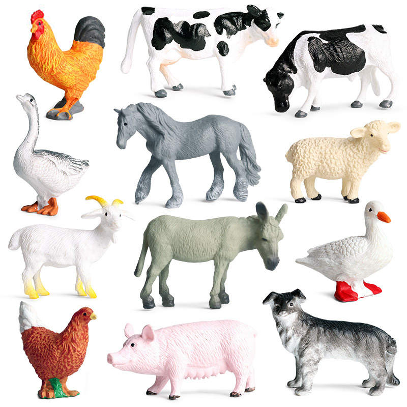 스테이앳홈 스몰월드 농장동물 피규어 12종 세트 farm animals - 상세 이미지 5