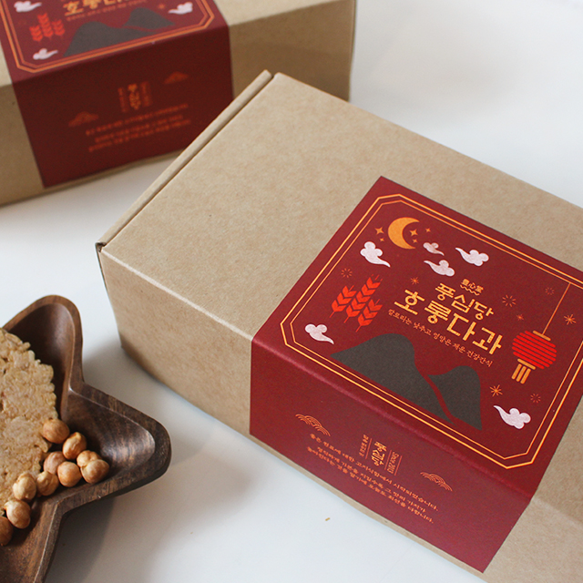 풍심당 선물세트 호롱칩 (3px10개) + 두번 구운 병아리콩 (150g) + 호롱차 (15티백) - 상세 이미지 4