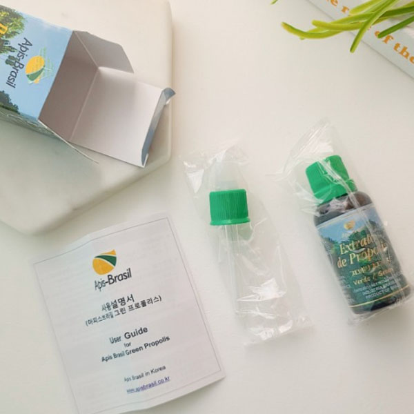 아피스브라질 그린 프로폴리스 액상 원액 2병 스프레이 2병 각병 30ml 이미지 2
