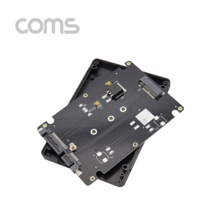 Coms [BT468] Coms SATA 컨버터(M.2), 2.5 케이스 - M.2(NGFF) to SATA 변환
