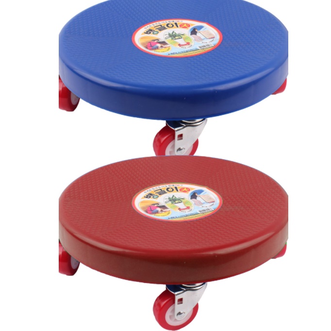 바퀴달린 앉은뱅이 의자 좌식회전의자 무빙 바닥의자