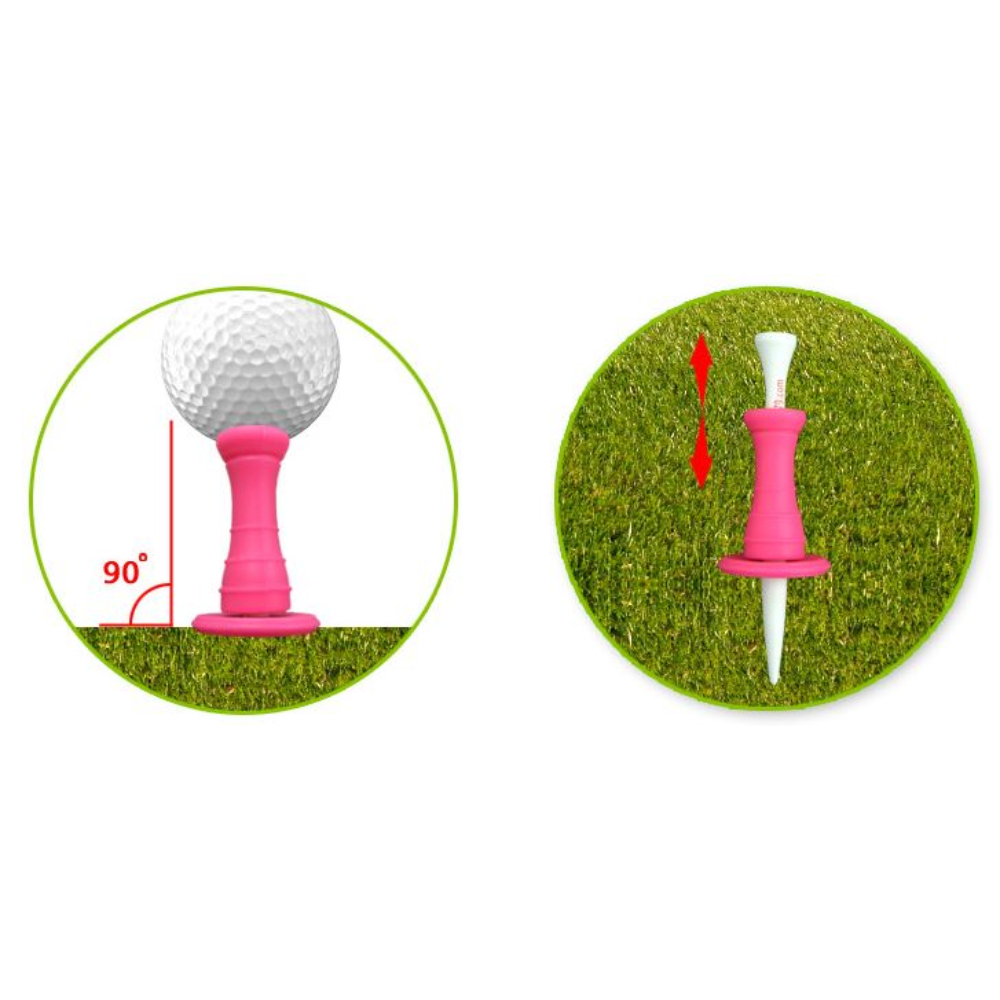 필드용 실리콘 골프티꽂이 숏티 롱티 38mm 50mm 골프 tee 볼마커 실리콘티 세트 - 상세 이미지 4