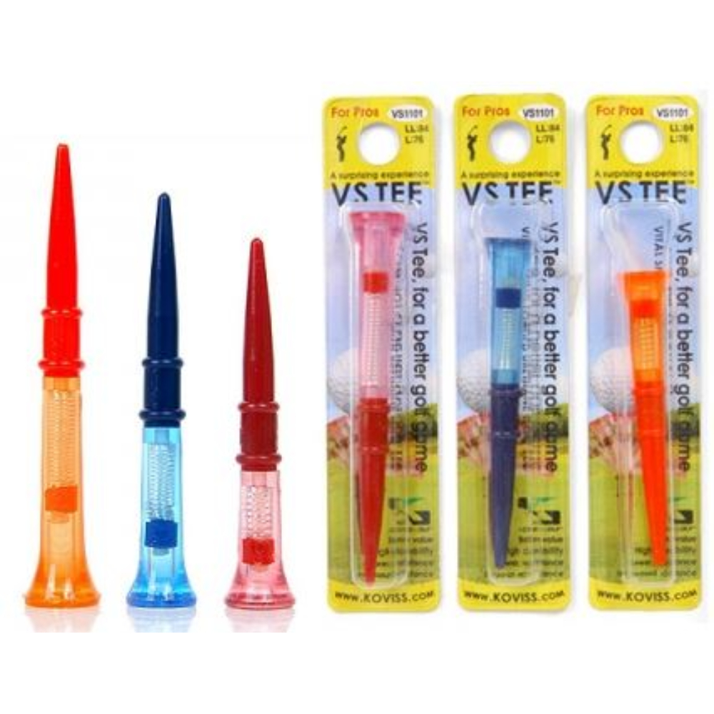 필드용 우레탄 골프티꽂이 숏티 롱티 68mm 76mm 84mm 실리콘 골프 tee 세트 - 상세 이미지 3