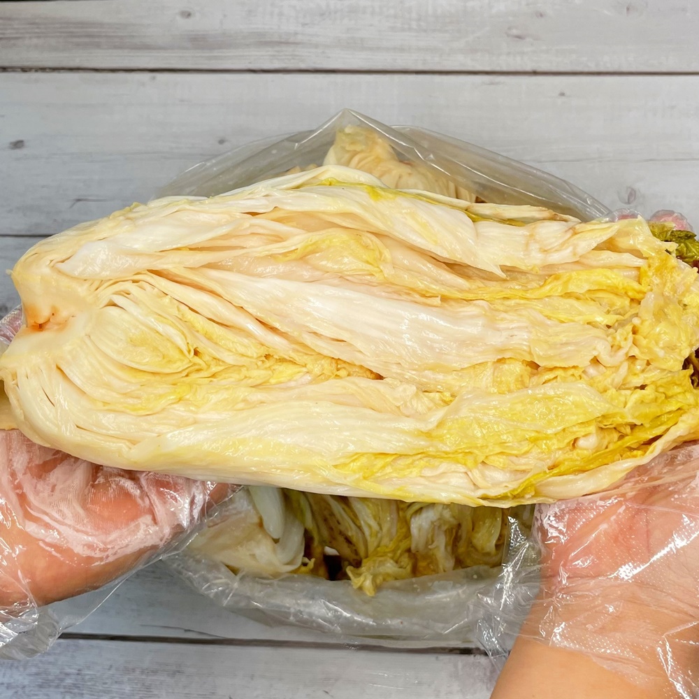 맛있는 씻은 묵은지김치 업소용 10kg