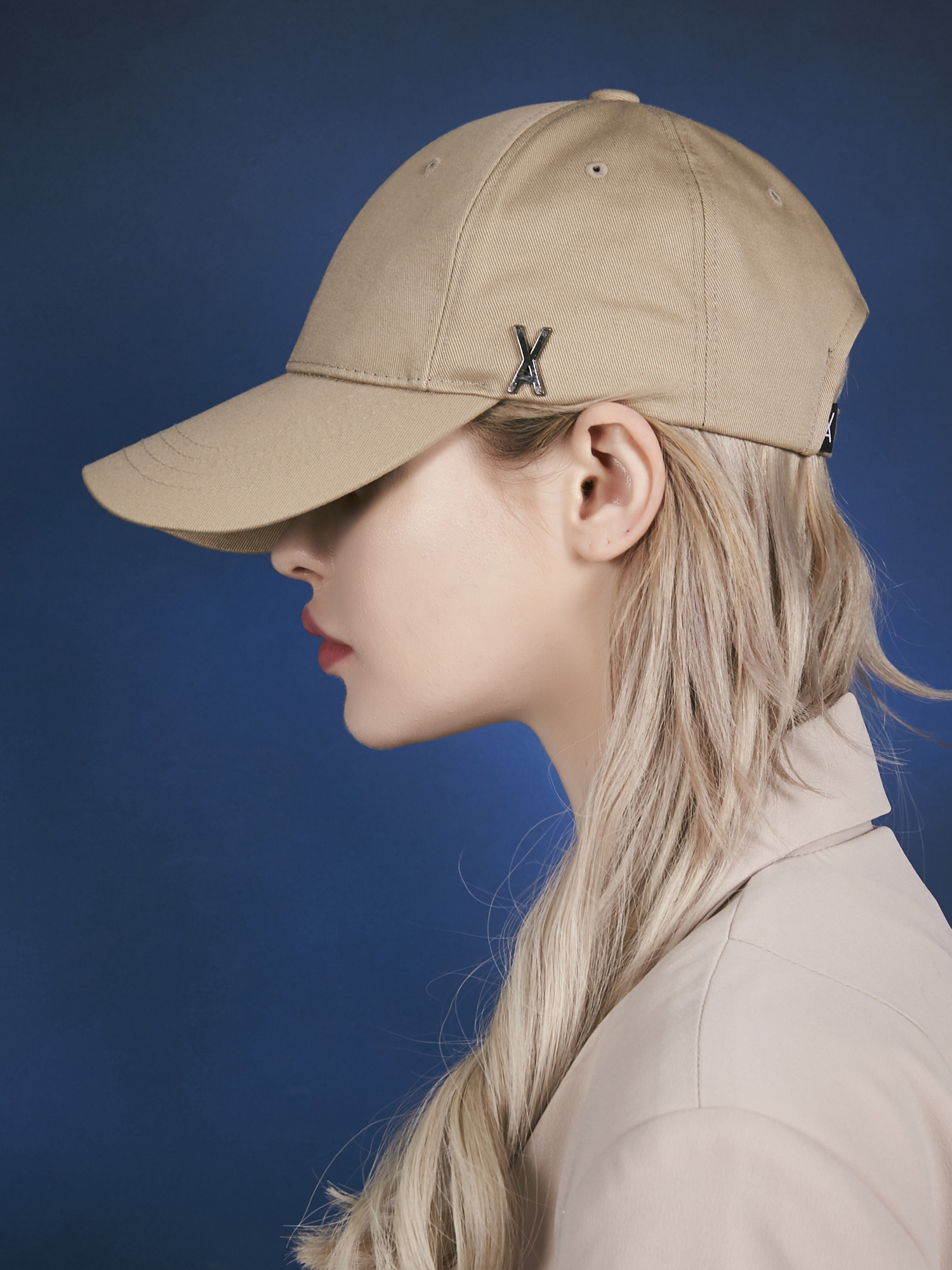 스터드 로고 오버핏 볼캡 (4 color) - 상세 이미지 3