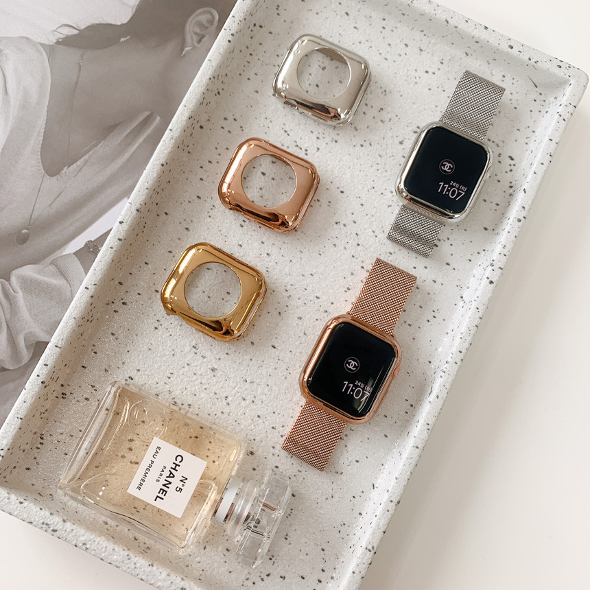 스마트워치 메탈 스트랩 베젤링 필름 워치 38mm 40mm 41mm 밴드 13종 모음 상세 이미지 122