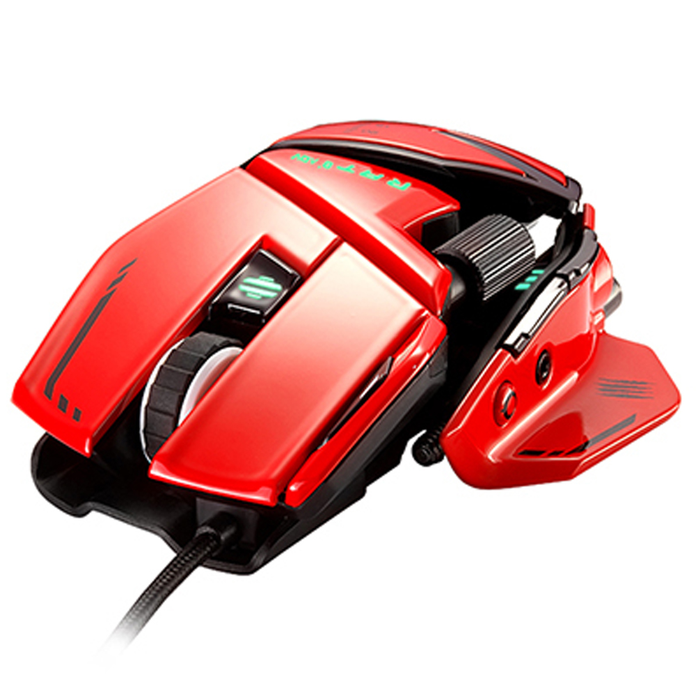 매드캣츠 MAdCATZ R.A.T 8 PLUS ADV RED 게이밍 마우스 - 상세 이미지 4
