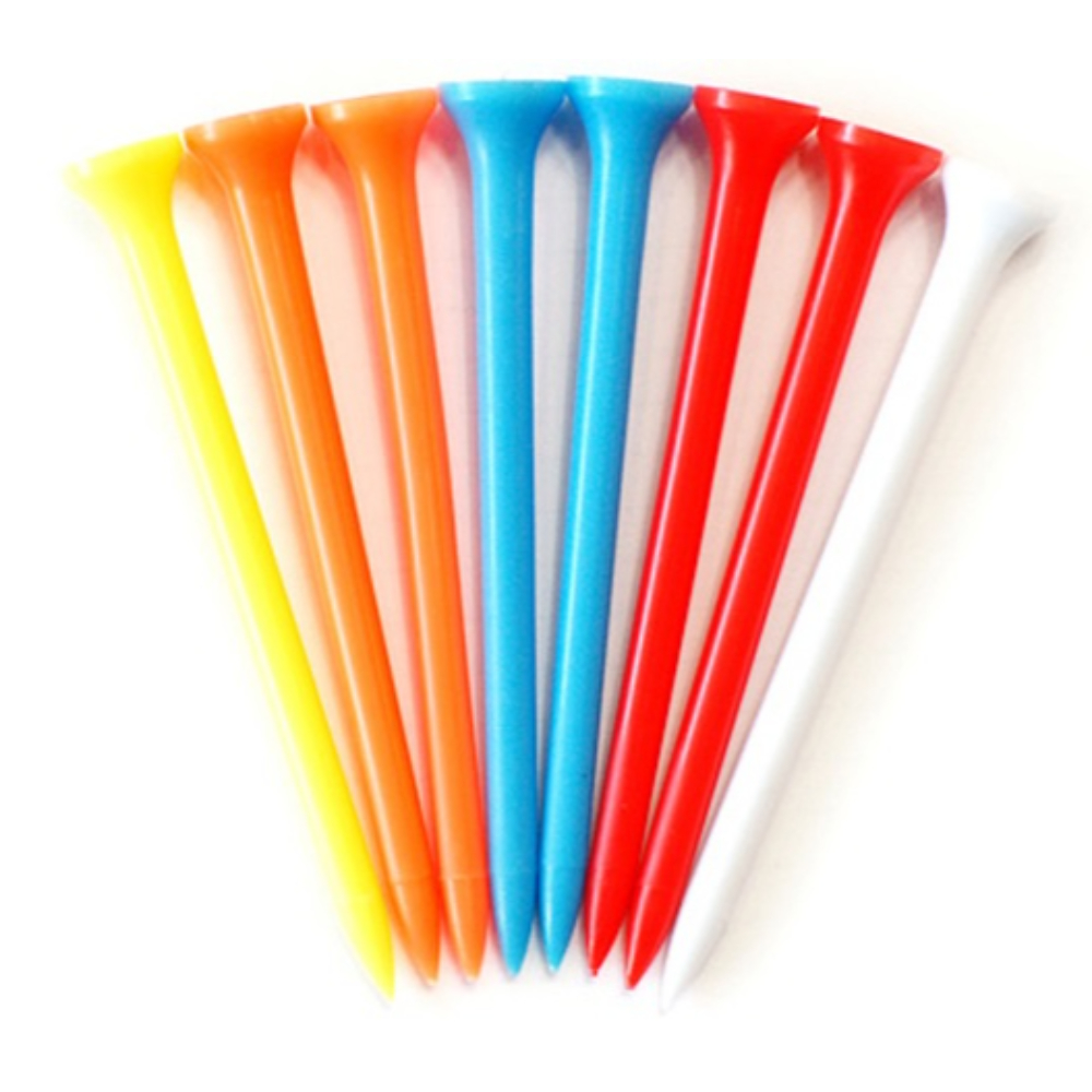 골프 플라스틱 골프티꽂이 세트 10pcs 숏티 롱티 42mm 70mm 83mm 필드용품 - 상세 이미지 2