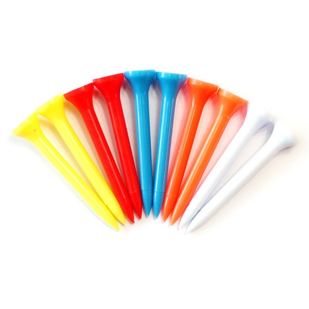 골프 플라스틱 골프티꽂이 세트 10pcs 숏티 롱티 42mm 70mm 83mm 필드용품 - 상세 이미지 4