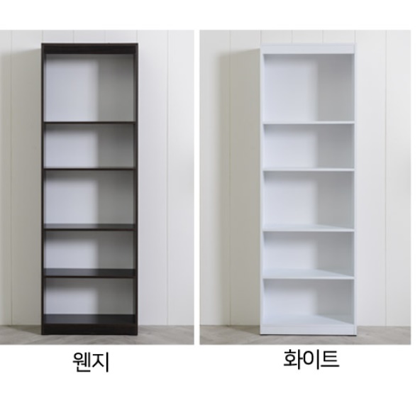 세로책장 만화책 책장 원룸 나무 아이방 높은책장 - 상세 이미지 4