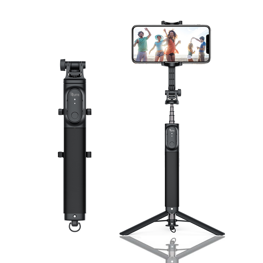 블루투스셀카봉 장대형셀카봉 튼튼한 아이폰용 삼각대셀카봉 110cm K1 - 메인 이미지