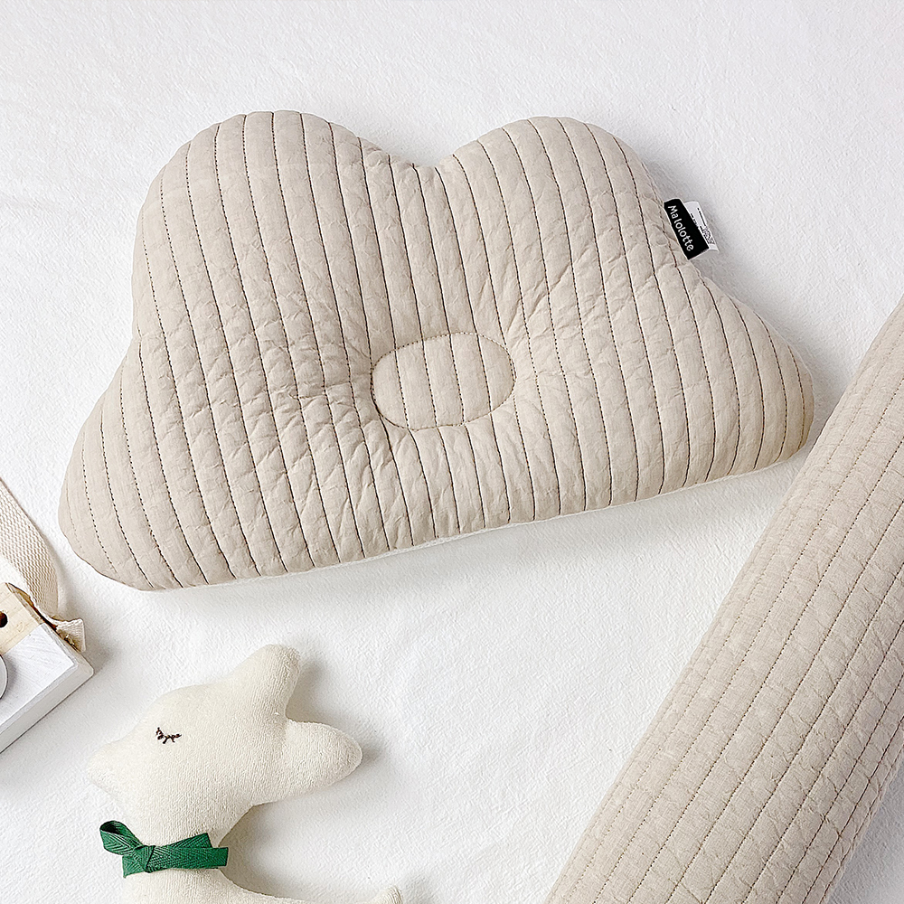 마롤로뜨 아기 베개 100수 누빔 구름 유아 짱구 신생아