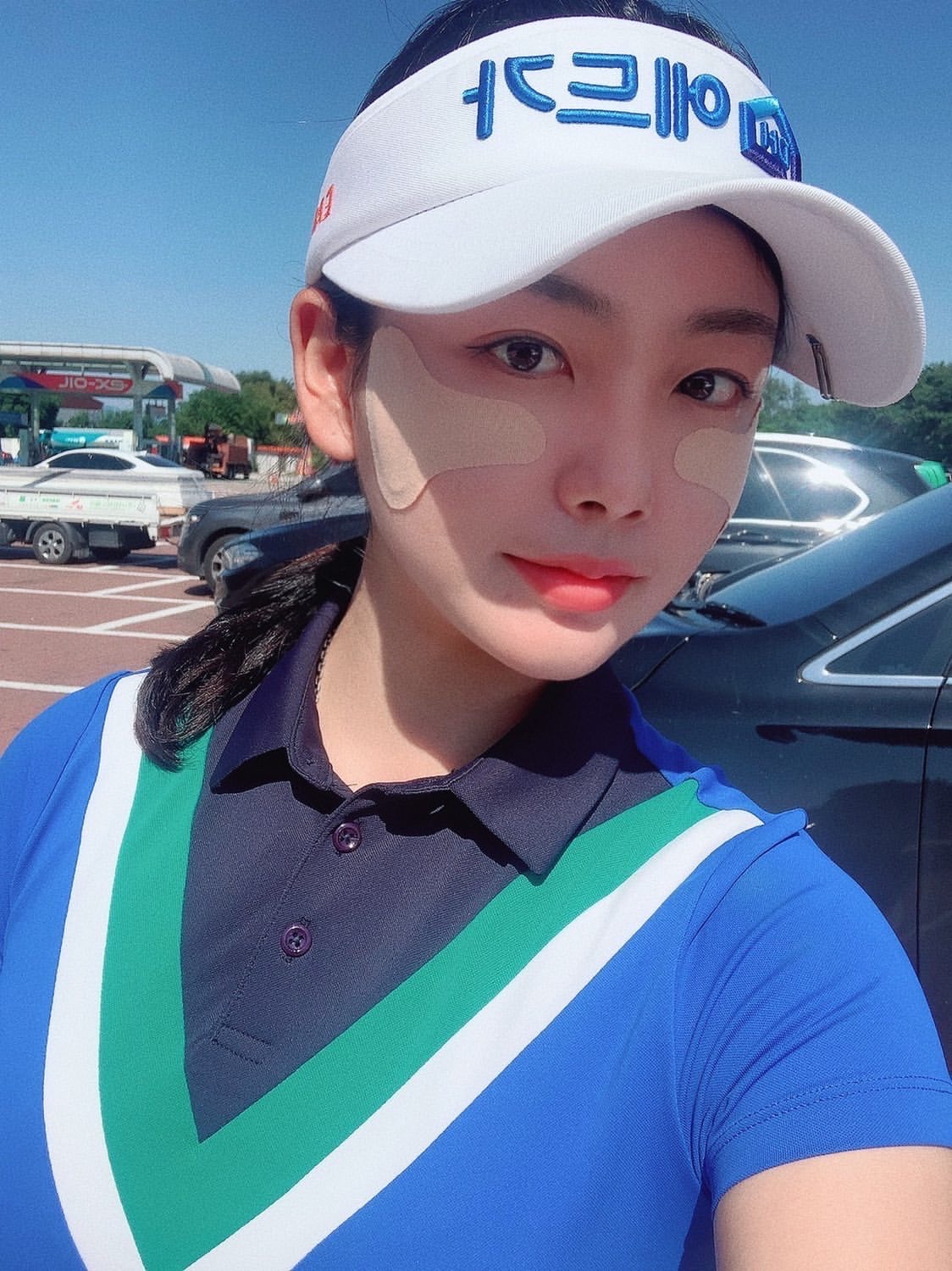 앤메이크 골프 자외선차단 썬 패치 햇빛차단테이프 플러스쿨 C타입 - 상세 이미지 4
