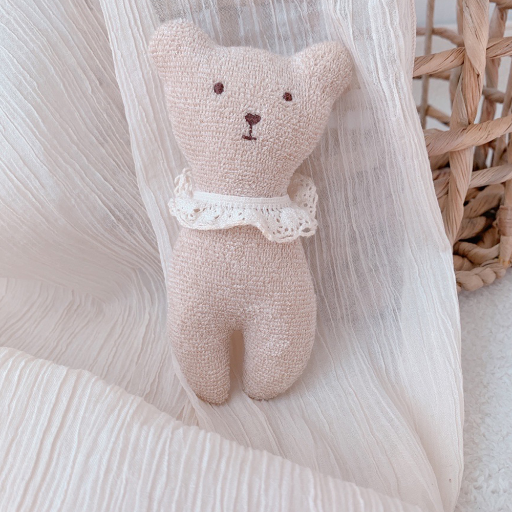 마롤로뜨 오가닉 딸랑이 아기 애착인형 곰랑이 아이보리 이미지 7