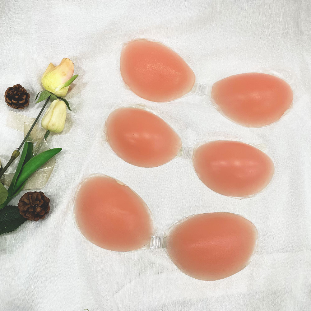 3cm 왕뽕 실리콘 누드브라 투명끈포함 - 상품 이미지