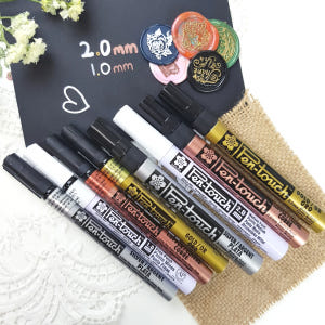 실링왁스 마커펜 메탈릭 싸인펜  스탬프 왁스씰 제작 씰링 실사용 후기 | 효과 있을까? - 상품 이미지 1