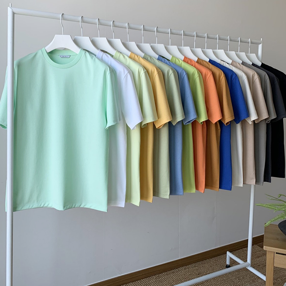 수피마반팔 목안늘어나는 남자반팔티 laine반팔