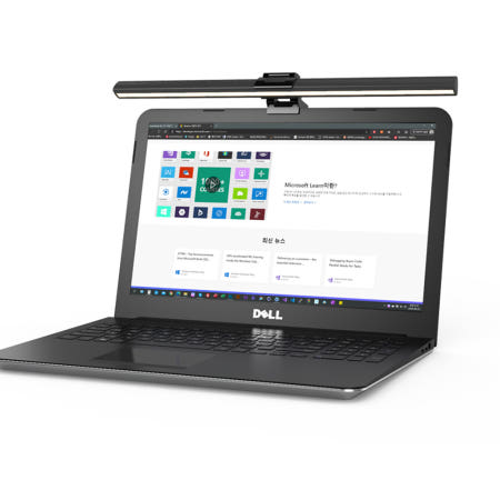 넥스트유 116MLAMP 간편설치 모니터 클립 LED 조명 램프 / 10단 밝기 3가지 색상 / USB 전원 / 유선리모컨