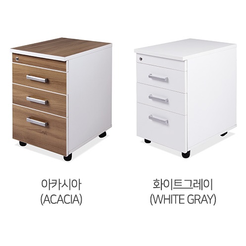 3단 책상 서랍장 보조 서랍 복합기 테이블 - 상세 이미지 3