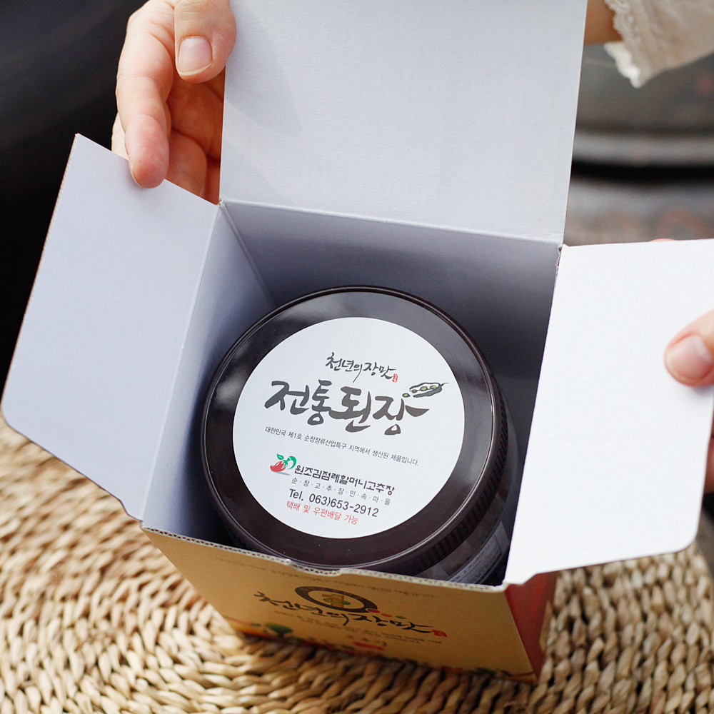 순창 찹쌀고추장 전통된장 선물세트 100% 국산재료 1kg 김점례 - 상세 이미지 3
