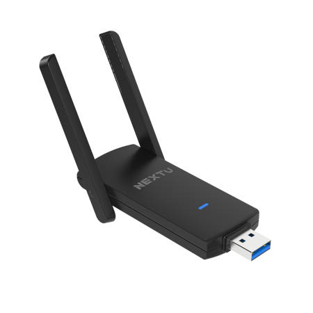 넥스트유 1305AC-AT 초소형 USB 무선 랜카드 듀얼밴드 Wifi 와이파이 동글 11AC 1300Mbps 듀얼안테나