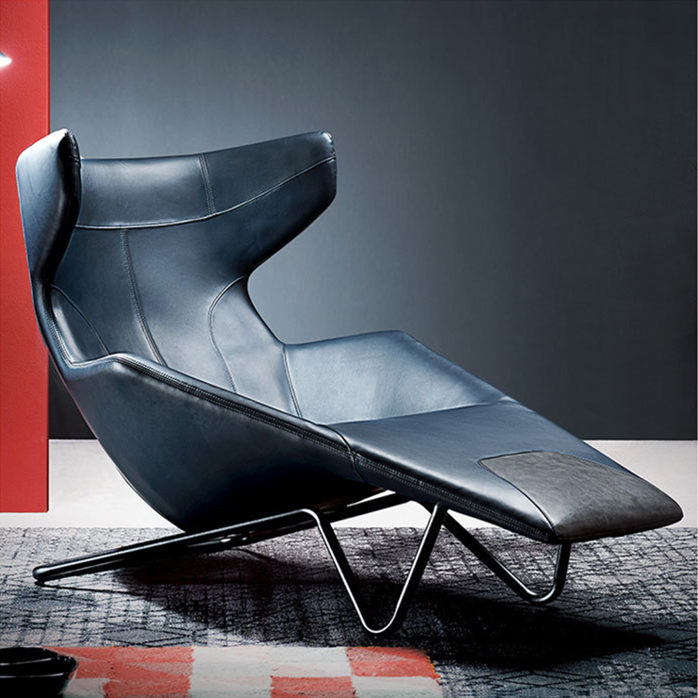 라슈에뜨 명품 이태리 1인 독서 의자 안락 암 체어 무중력 쇼파 Fabric 딥그린블루