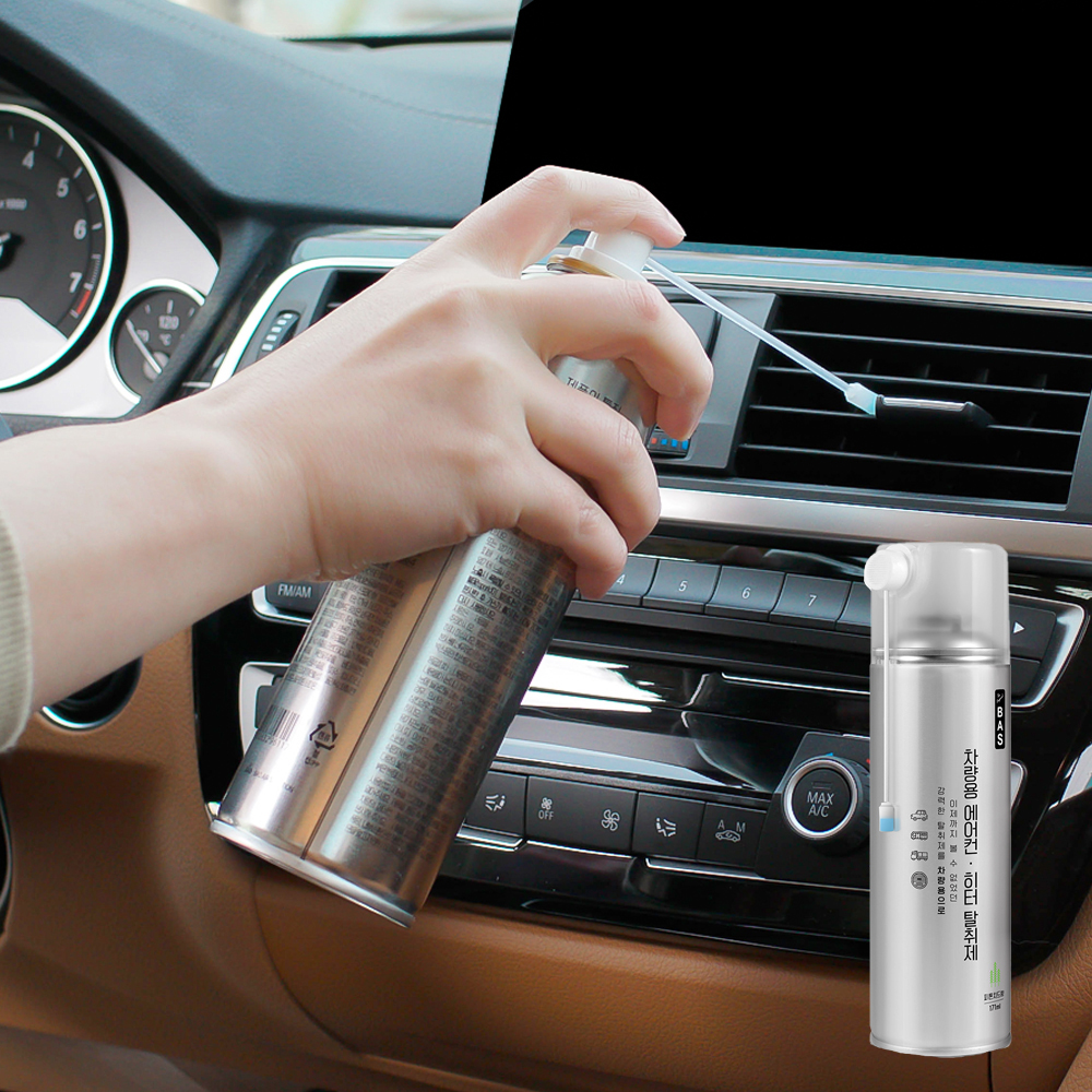 차량 자동차 에어컨 히터 냄새제거 곰팡이 탈취제 살균제