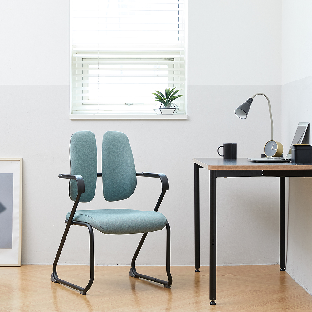 [슈퍼적립]듀오백 DK-073B 공부용 대학생 집중력 책상 의자