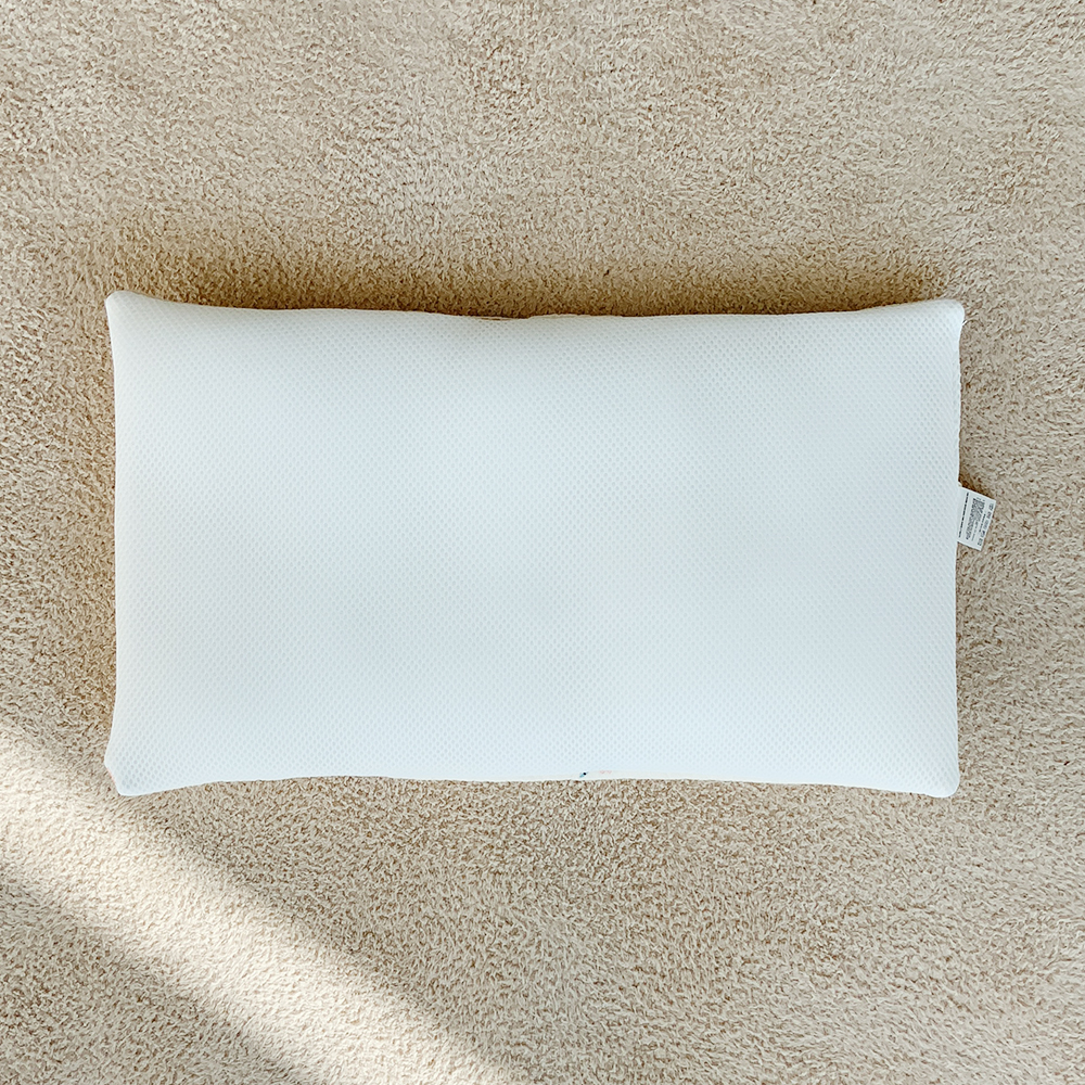 마롤로뜨 아기베개 누빔 씬필로우 유아 신생아 돌 낮은베개 나염 초코베어